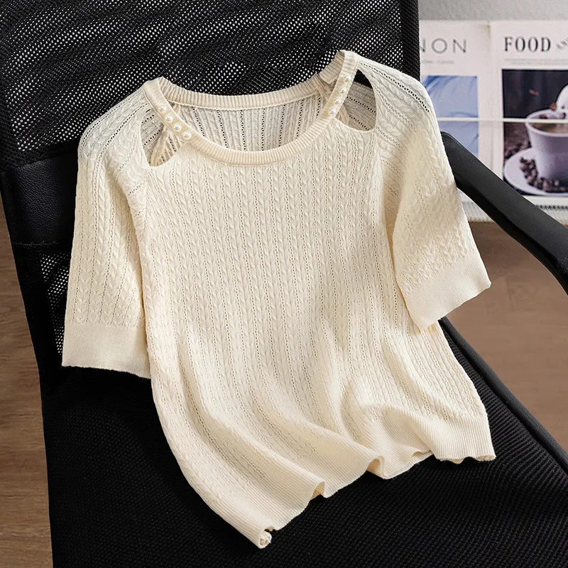 TOUCH Knitwear Women's Apricot-2