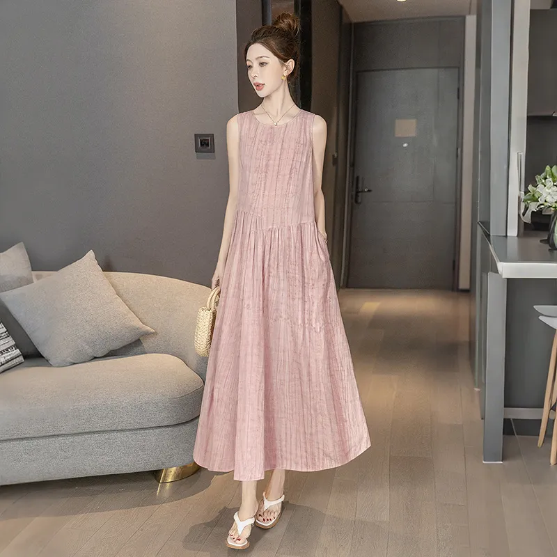 Cypress House Sleeveless Dress Women's Pink-5