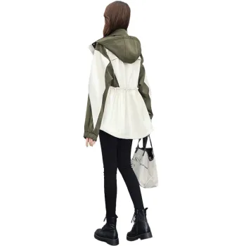 Cypress House Jackets & Coats Women's Ecru & Green