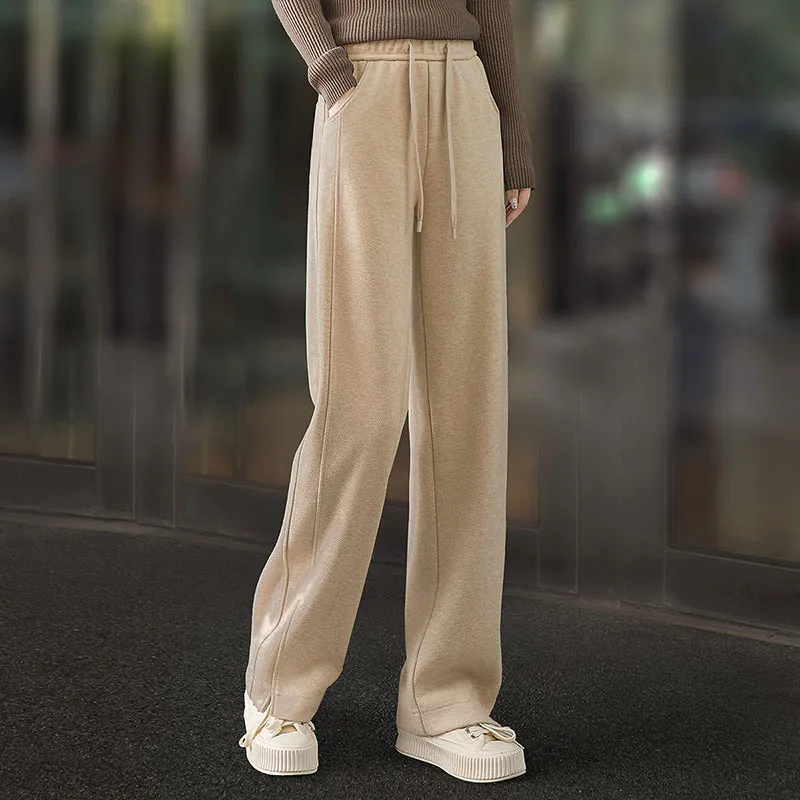 Cypress House Casual Pants Women's Beige Herringbone-4