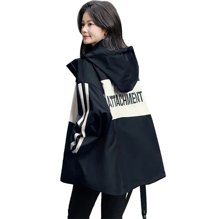 Cypress House Jackets & Coats Women's Black & Beige-1