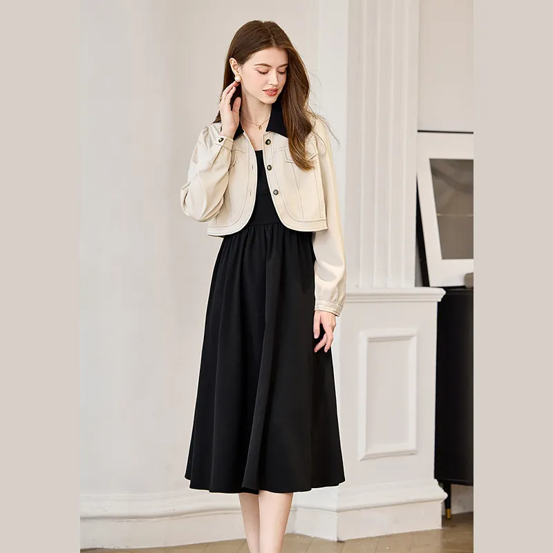 TOUCH Two Piece Skirt Sets Women's-4