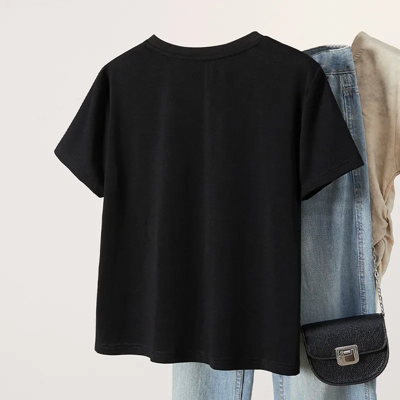 TOUCH T Shirts Women's Black-3
