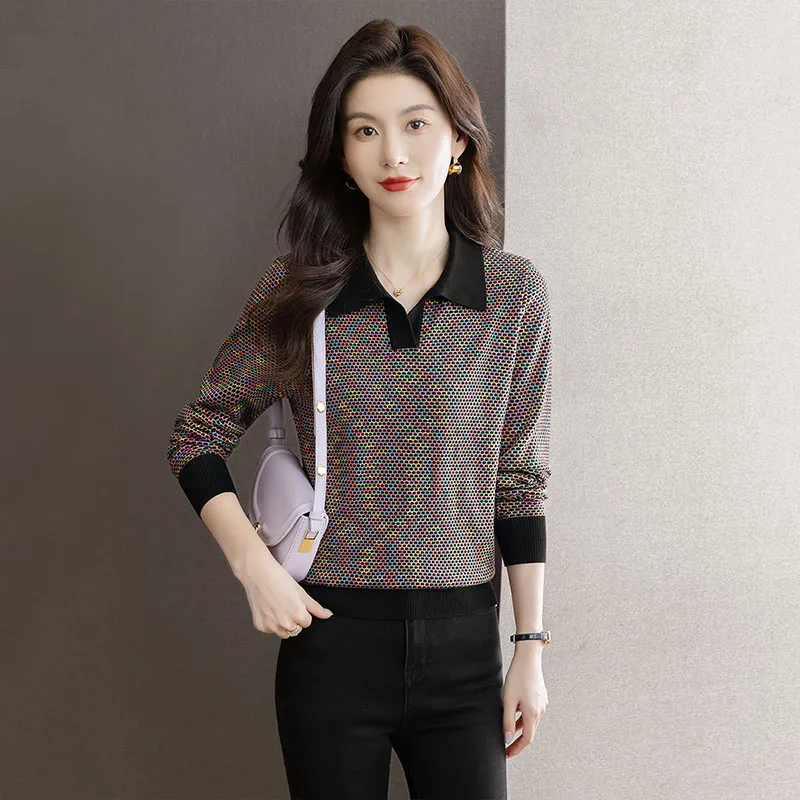 Cypress House Knitwear Women's Black Red-5