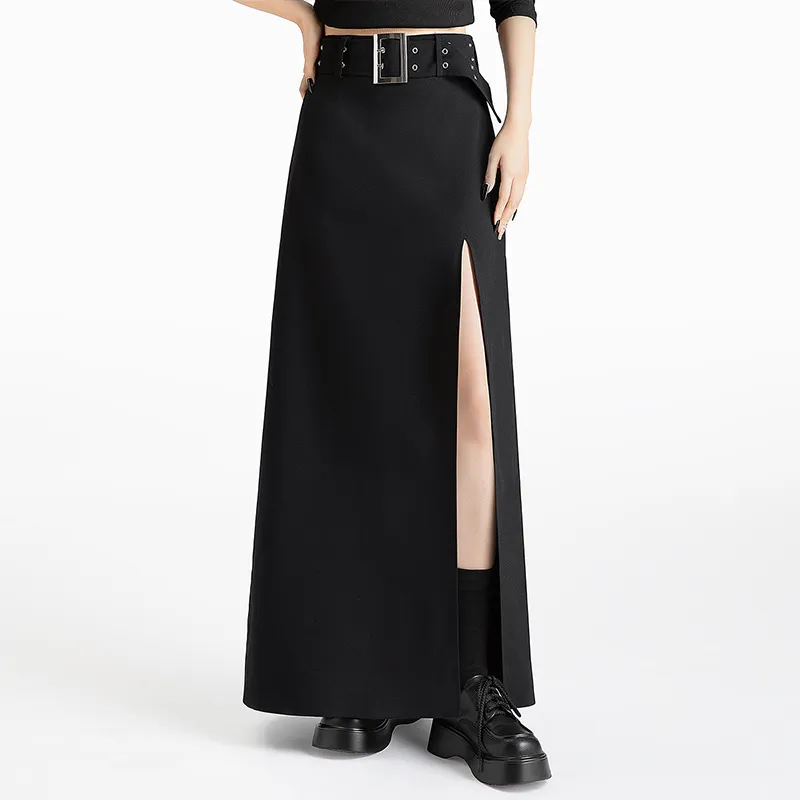 Cypress House Casual Long Skirt Women's Black-6