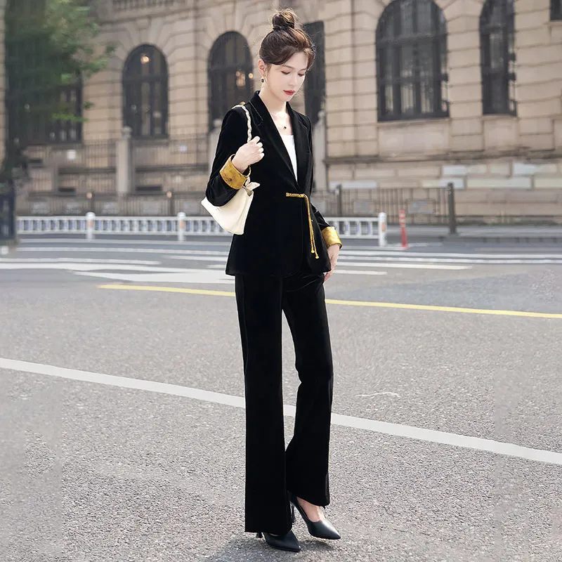 Cypress House Casual Suit Women's Black-4