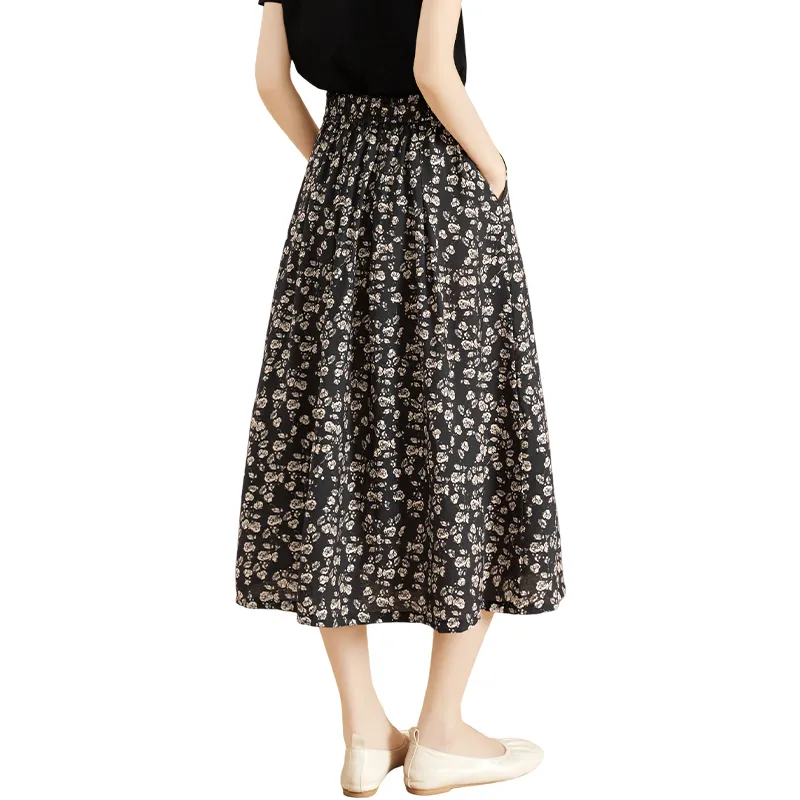 TOUCH Casual Long Skirt Women's-2