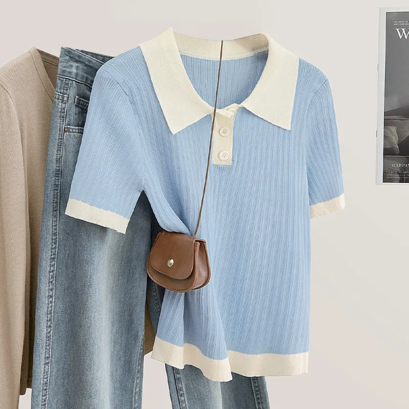 TOUCH Knitwear Women's Light Blue-2
