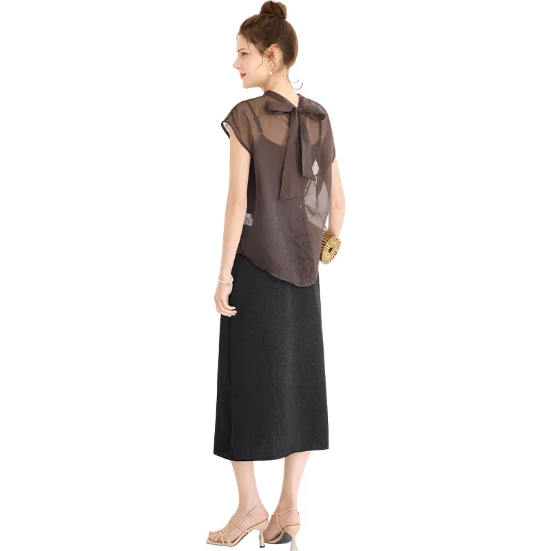 TOUCH Two Piece Skirt Sets Women's-1