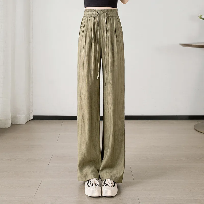 Cypress House Casual Pants Women's Pickle Green-4