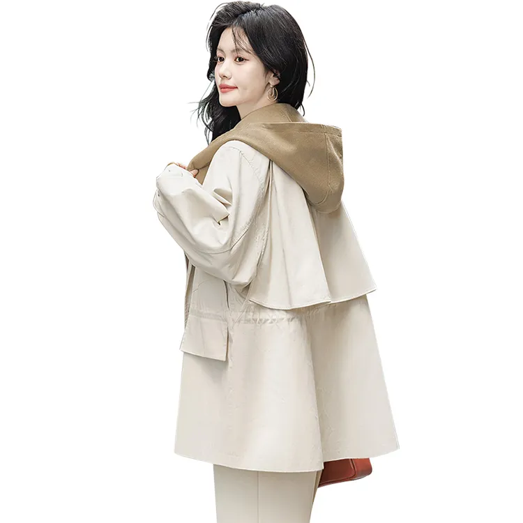 Cypress House Trench Coat Women's Beige-1