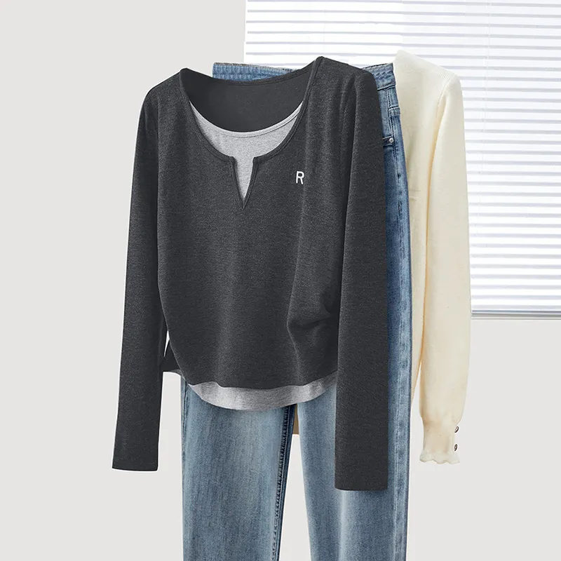 TOUCH T Shirt Women's Dark Gray-2