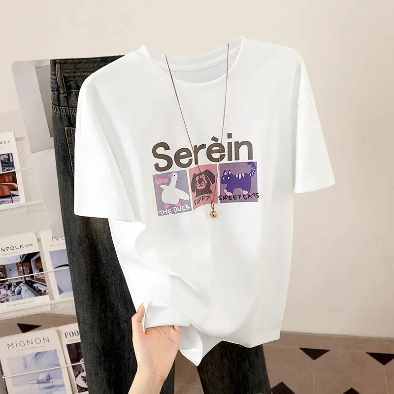 TOUCH T Shirts Women's White-2