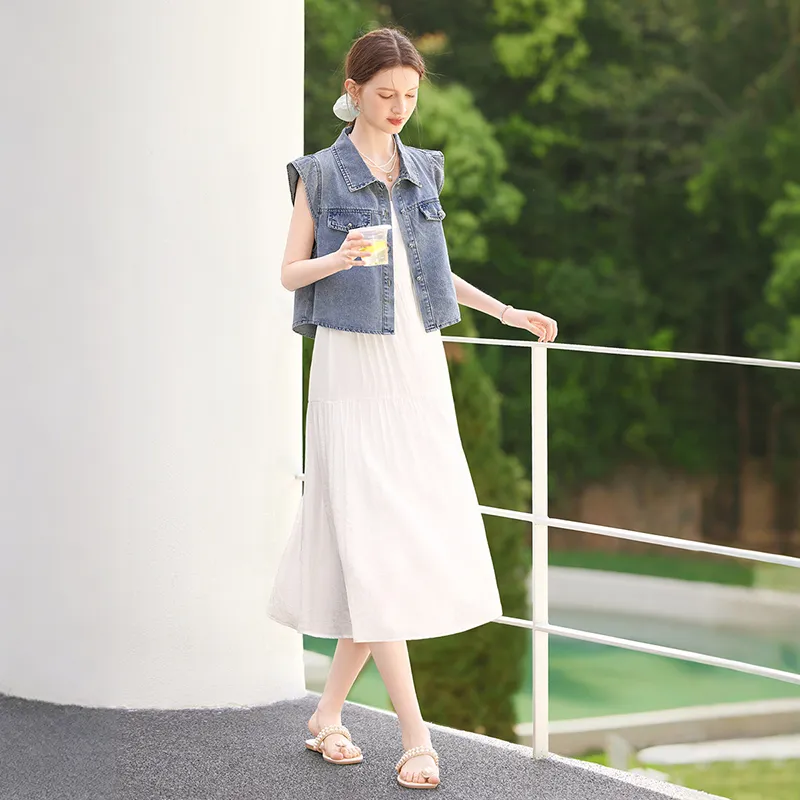 TOUCH Two Piece Skirt Sets Women's-5