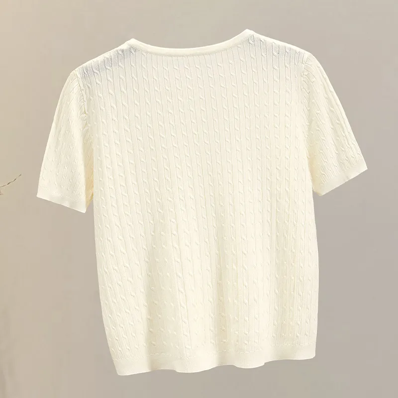 TOUCH Knitwear Women's Apricot-3