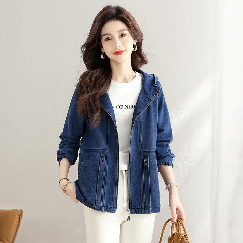Cypress House Denim Jacket Women's Dark Blue-4