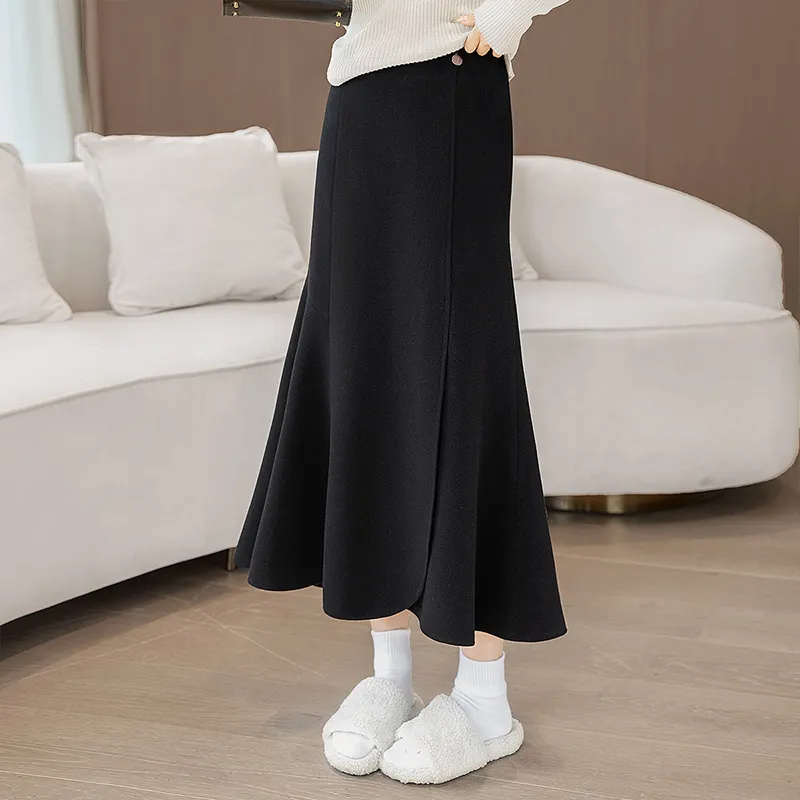 Cypress House Casual Long Skirt Women's Black-2