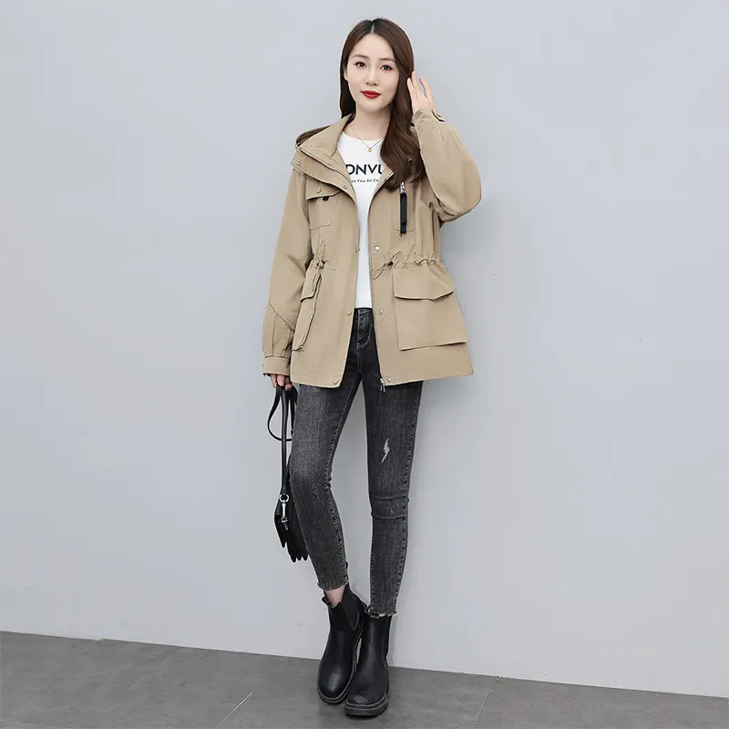 Cypress House Trench Coat Women's Khaki-3