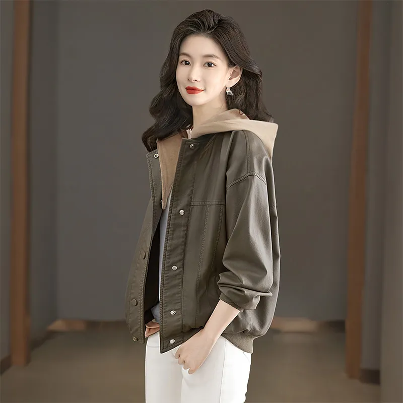 Cypress House Jackets & Coats Women's Army Green-2