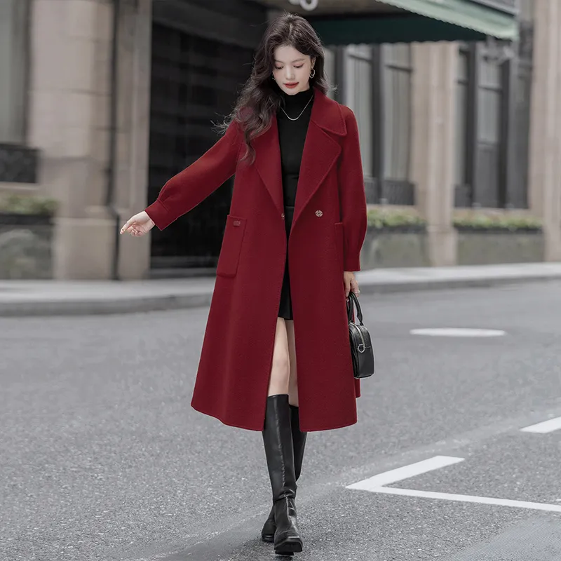 Cypress House Coats Women's Red-6