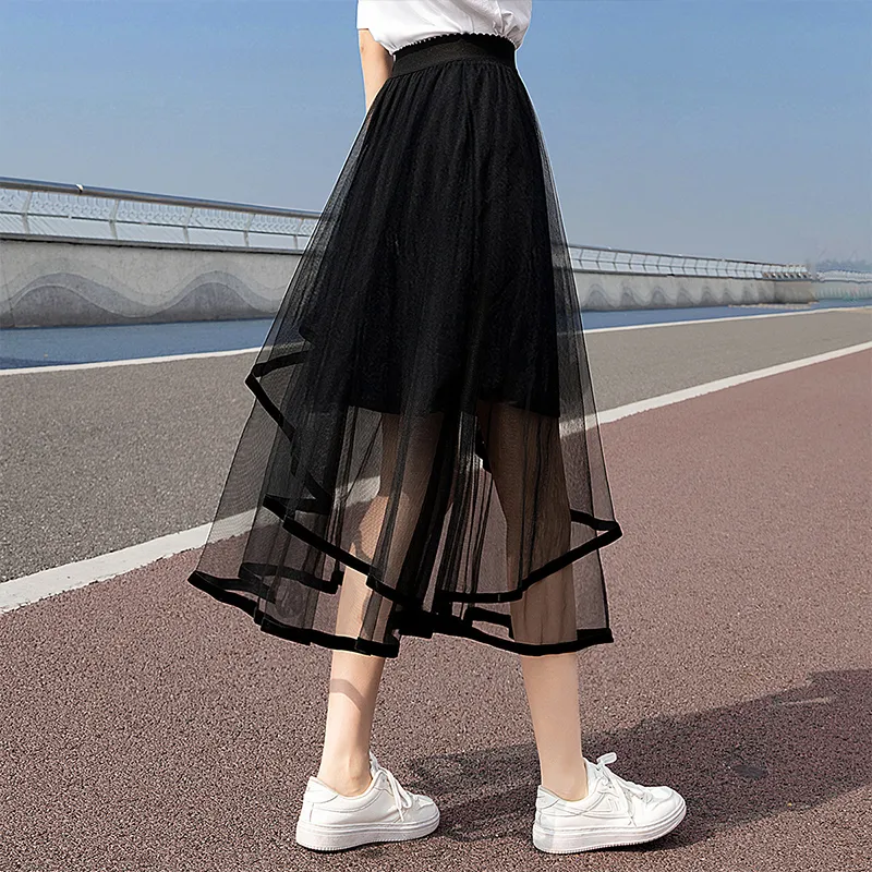 Cypress House Casual Long Skirt Women's Black-2
