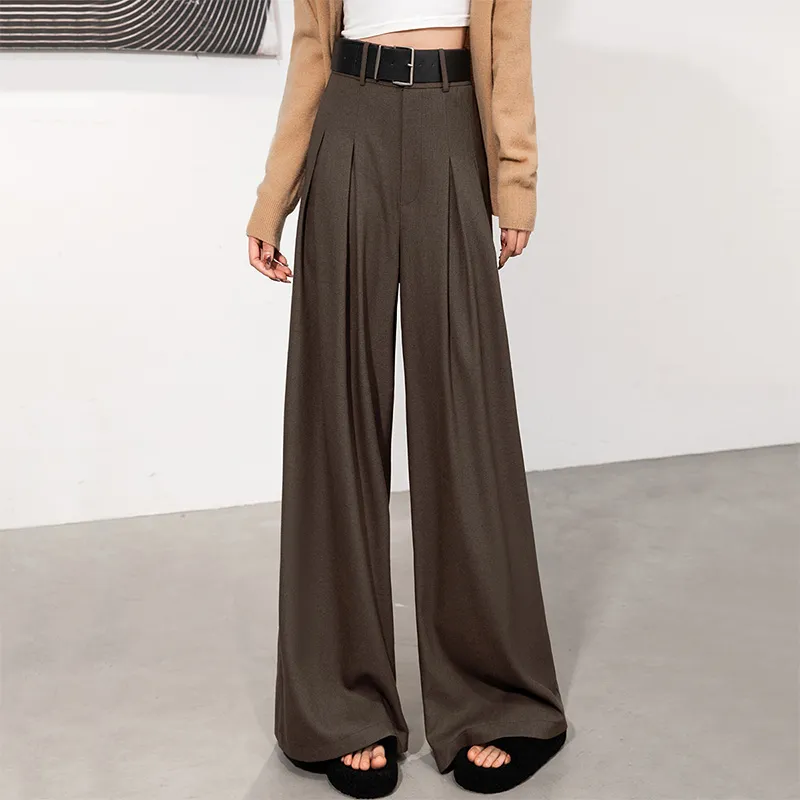 Cypress House Casual Pants Women's Maillard Style Brown-2