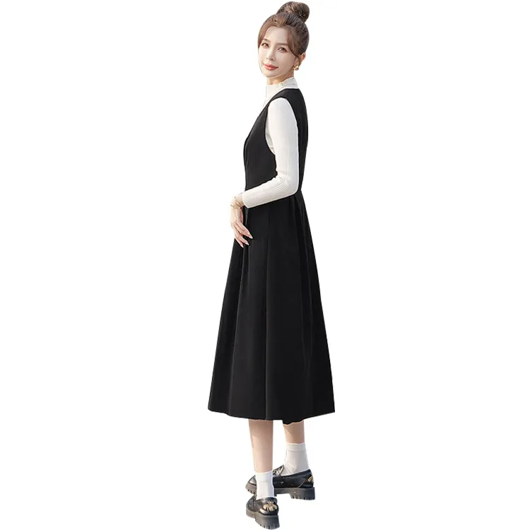Cypress House Sleeveless Dress Women's Black-1