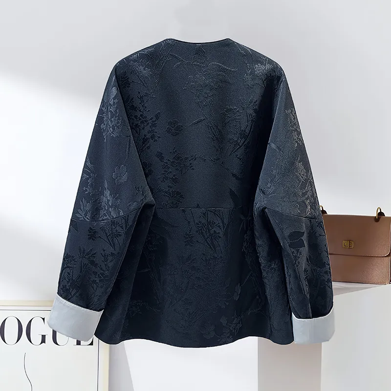 Cypress House Cropped Coat Women's Black-3