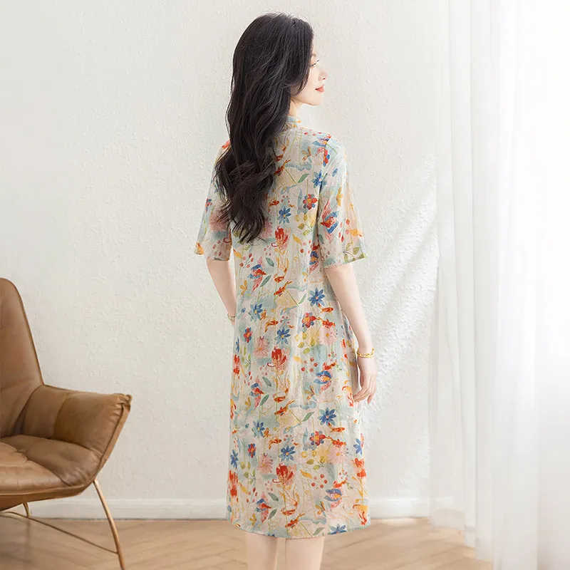 Cypress House Short Sleeved Dress Women's-3