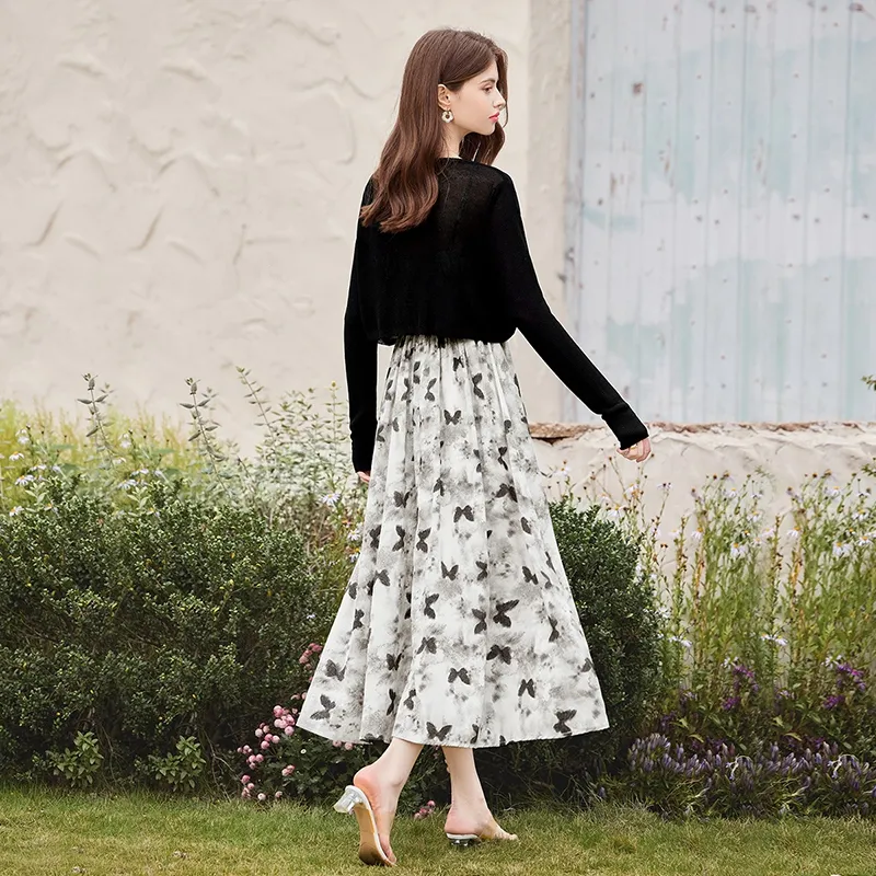 TOUCH Two Piece Skirt Sets Women's-2
