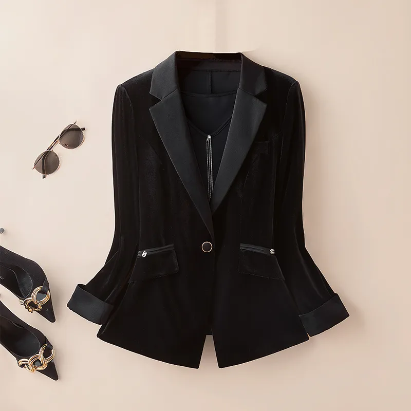 Cypress House Casual Suit Women's Black-4