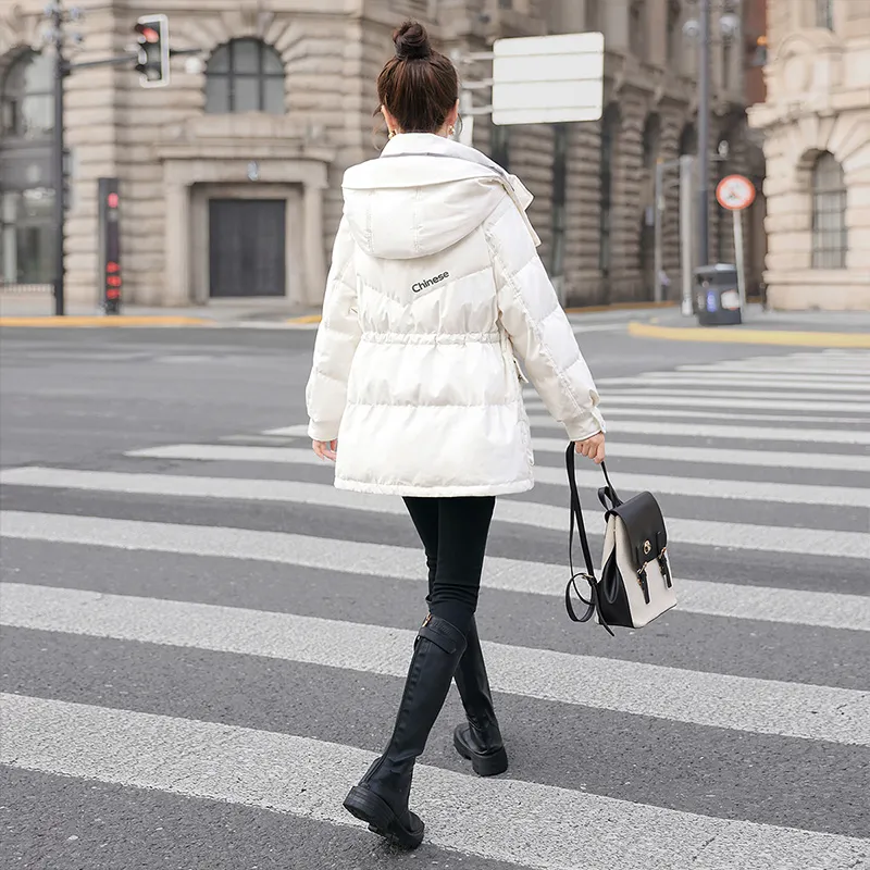 Cypress House Down Jacket Women's White & Light Gray-1