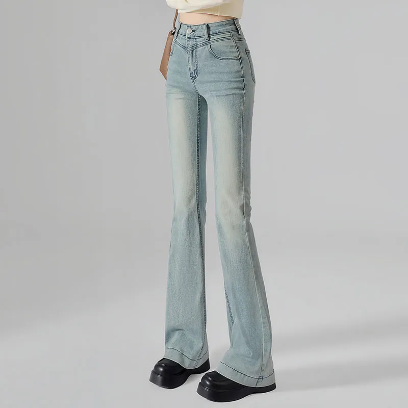 Cypress House Jeans Women's Vintage Light Blue-4