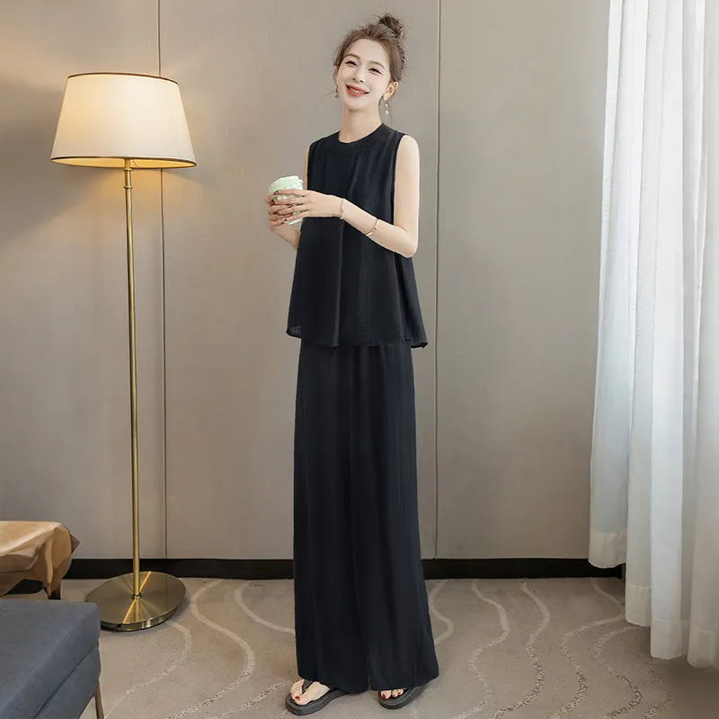 Cypress House Casual Suit Women's Black-5