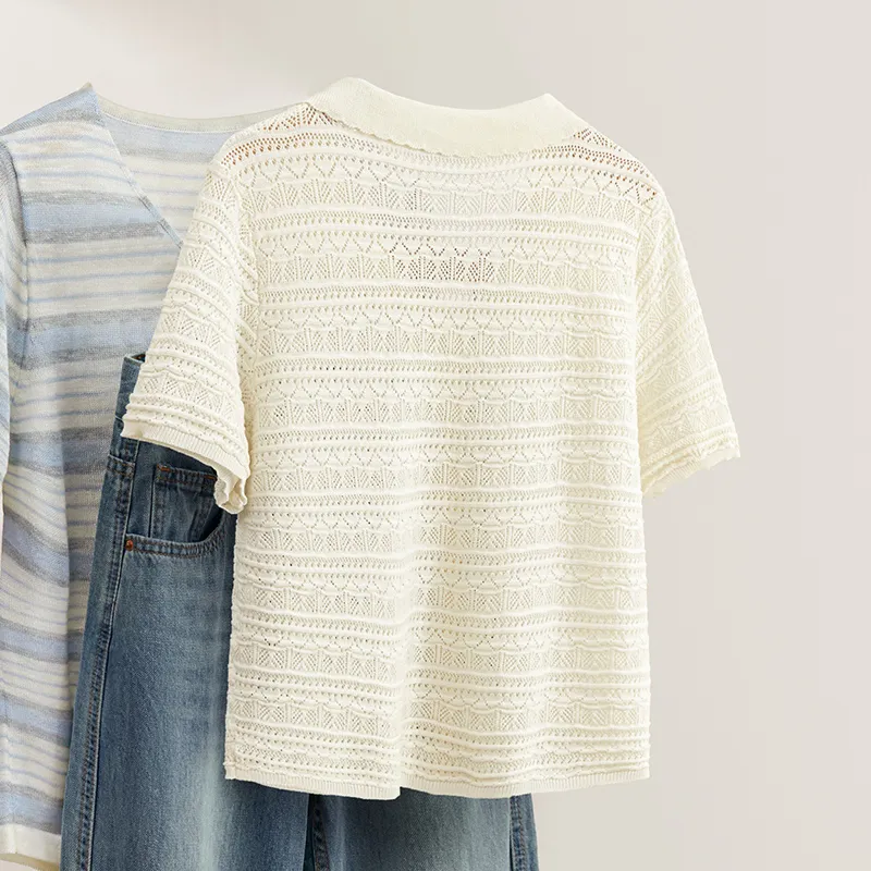 TOUCH Knitwear Women's Ecru-2