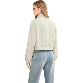 TOUCH Cropped Coat Women's Light Pea Green