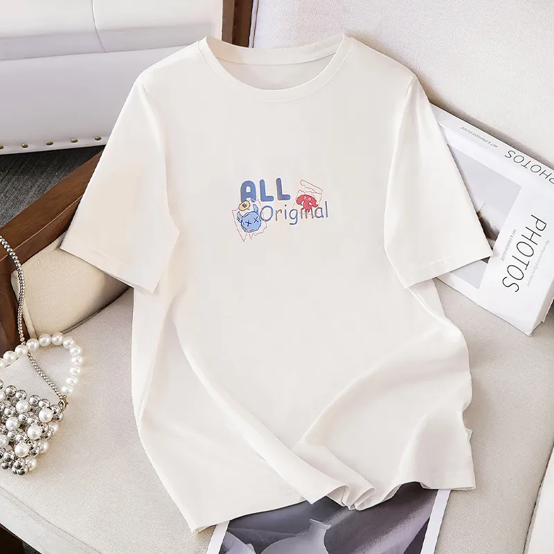 TOUCH T Shirts Women's White-3