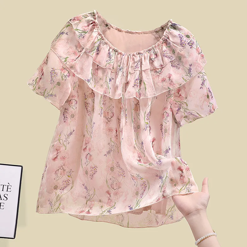 Cypress House Shirt Women's Pink Floral-2