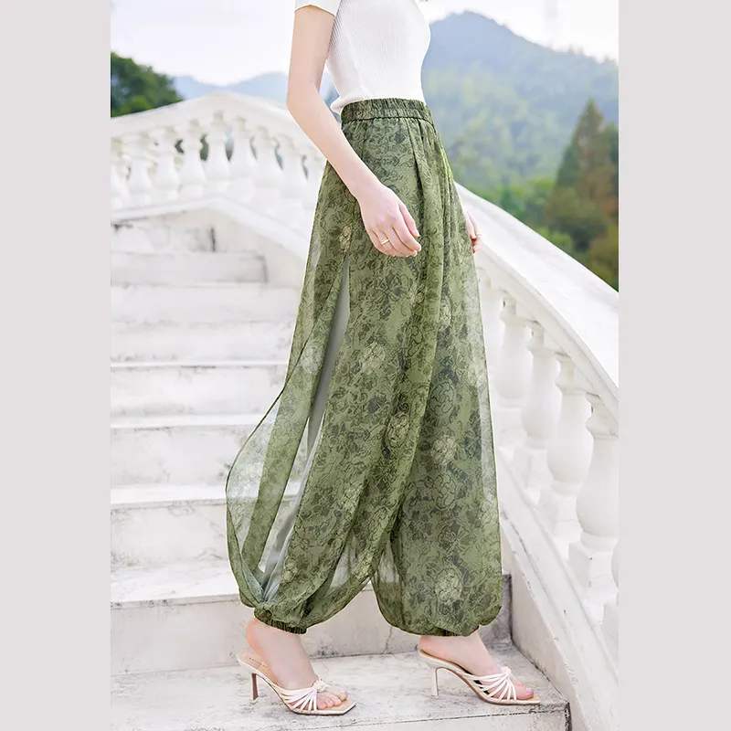 TOUCH Casual Pants Women's Dark Green-5
