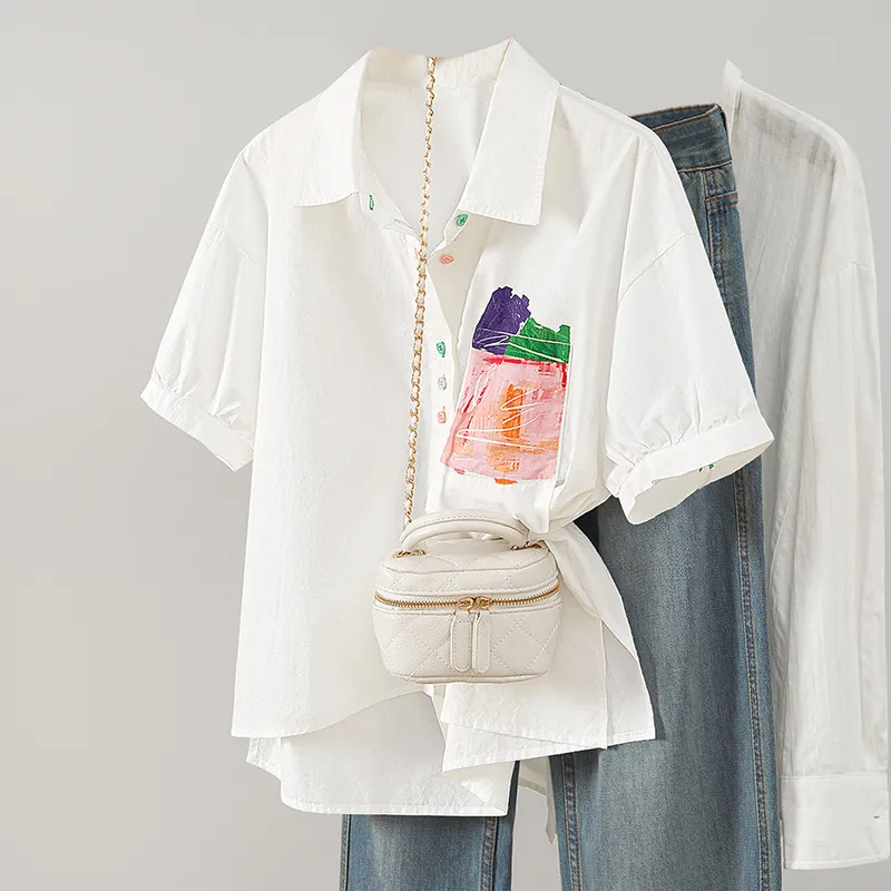 TOUCH Shirts Women's White-2