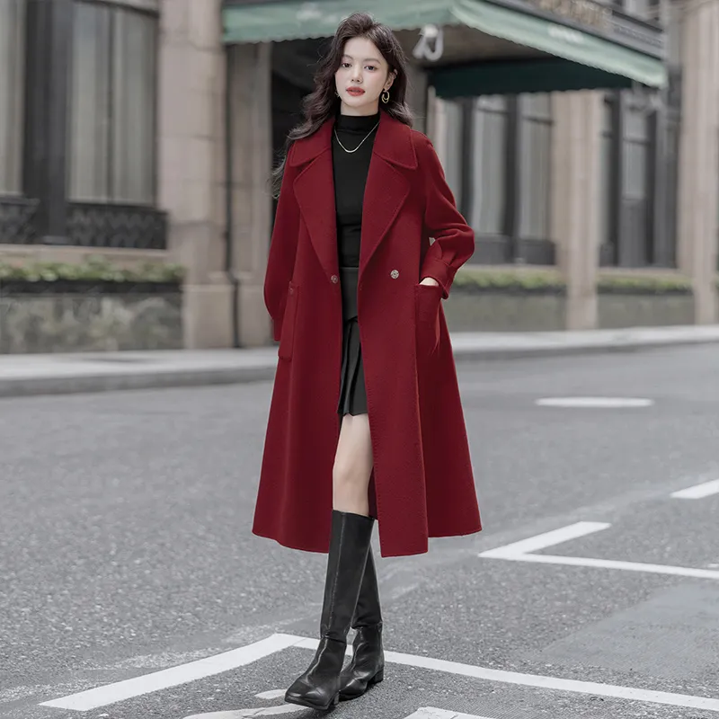 Cypress House Coats Women's Red-5