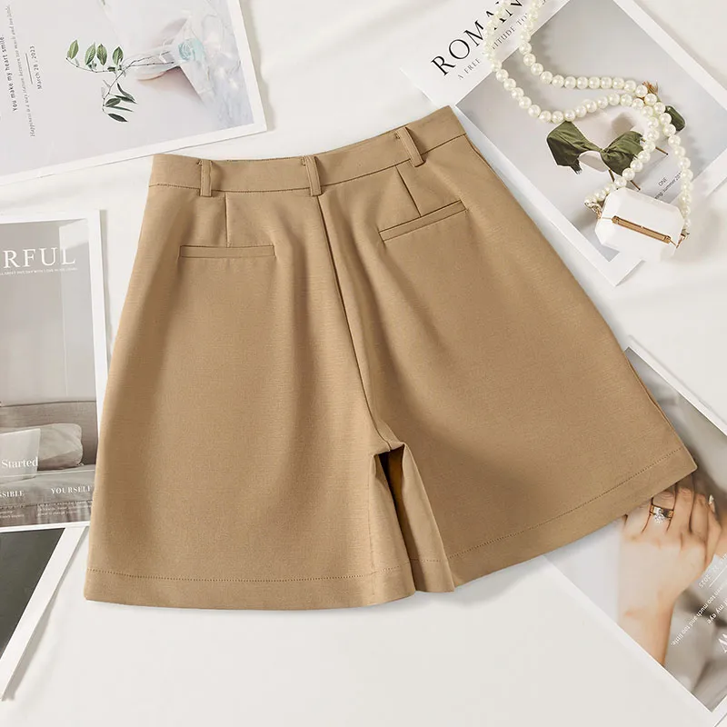 TOUCH Casual Shorts Women's Khaki-3