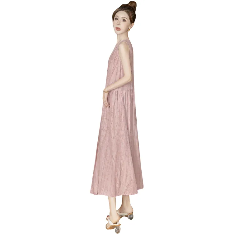 Cypress House Sleeveless Dress Women's Pink-1