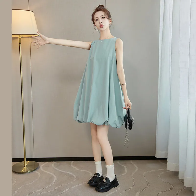 Cypress House Sleeveless Dress Women's Lake Blue-3
