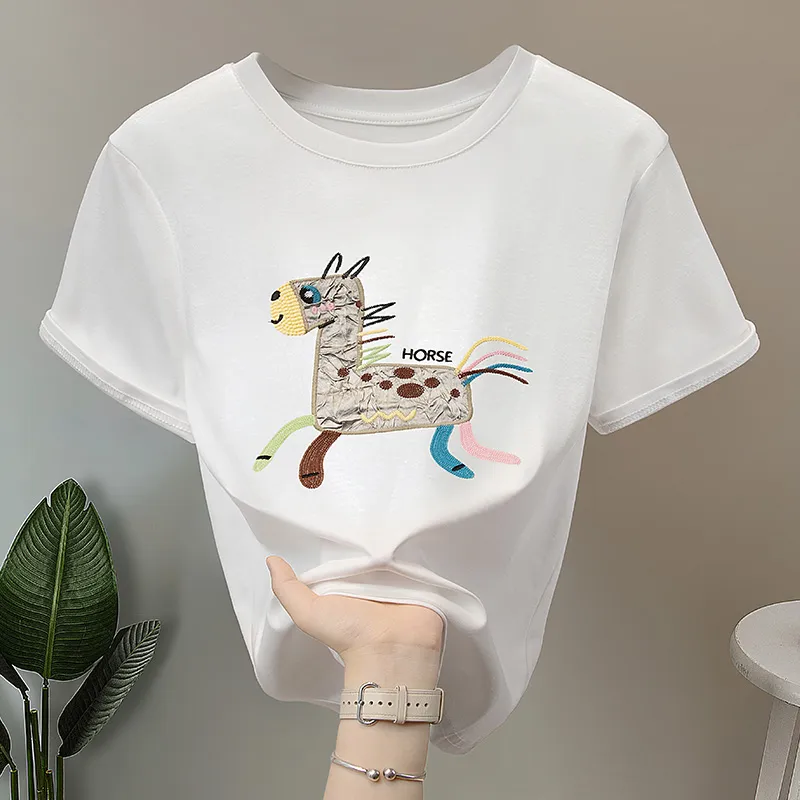 Cypress House T Shirts Women's White-2