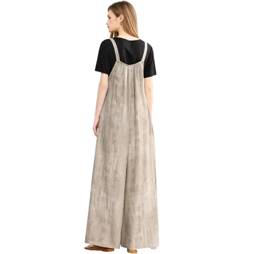 TOUCH Overalls Women's Light Coffee