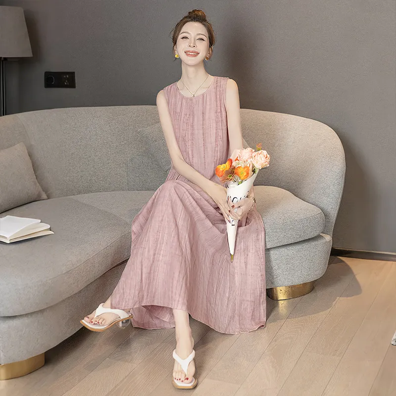 Cypress House Sleeveless Dress Women's Pink-6