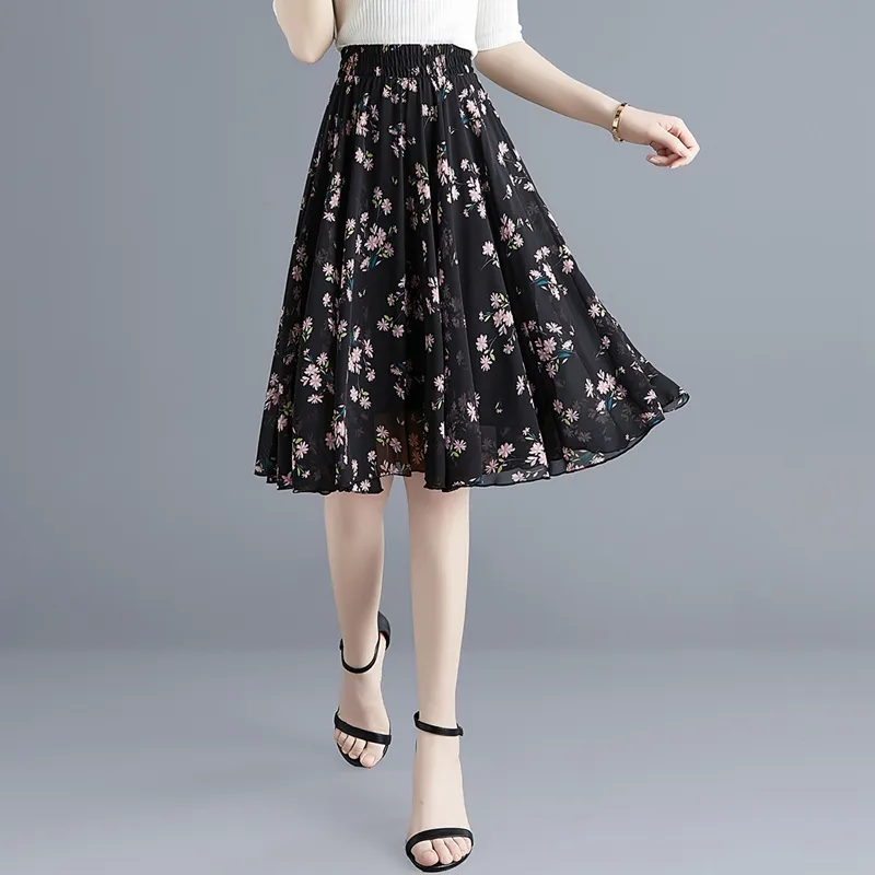 TOUCH Casual Long Skirts Women's-8