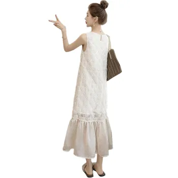 Cypress House Sleeveless Dress Women's Apricot