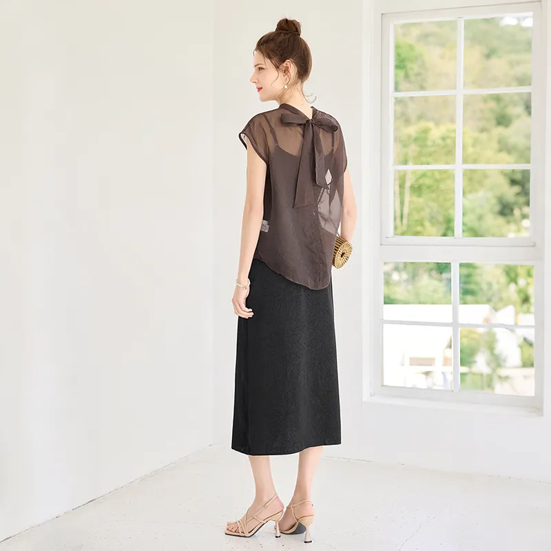 TOUCH Two Piece Skirt Sets Women's-3